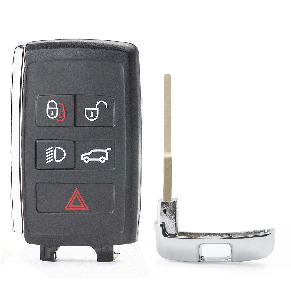 KEYECU PSFOB / FOBL4LR 315MHz, 434MHz Smart Remote Key 5 Button Fob per Land Rover Velar Range Discovery 2017 2018 2019 2020