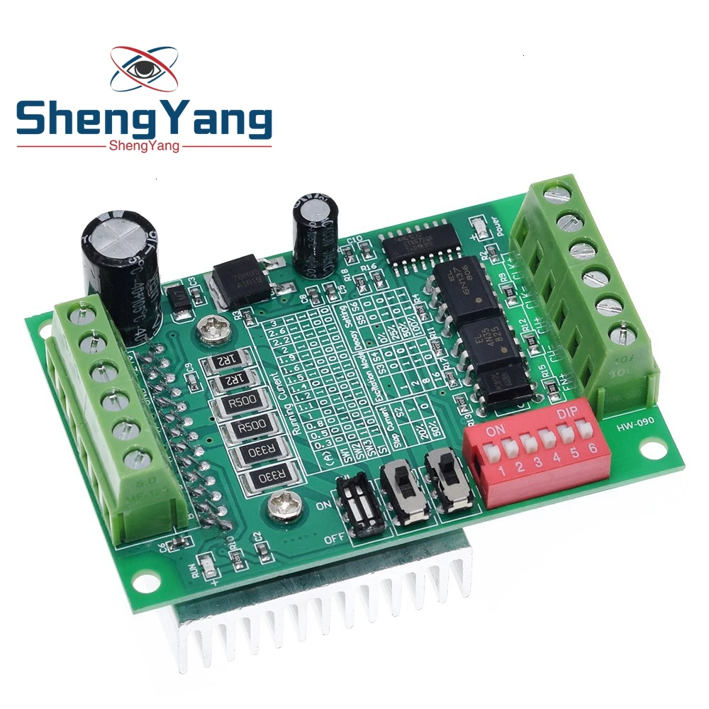 1/2/5 Stück TB6560 Upgrade-Version TB6600 NEMA17/NEMA23 Schrittmotor-Treiberplatine 3A 32 Subdivisionen Nicht leicht zu verbrennen – Detail 3