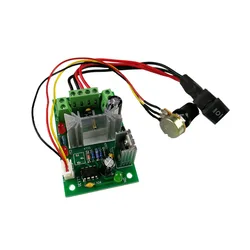 Motor de conmutación positiva y negativa, controlador PWM dc, 150W, 6V12V24V