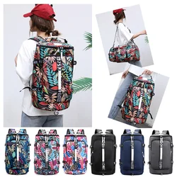 Mochila ao ar livre para homens e mulheres, bolsa de ginástica feminina para viagem, sapato de alta capacidade, mochila para estudante, casual esportiva