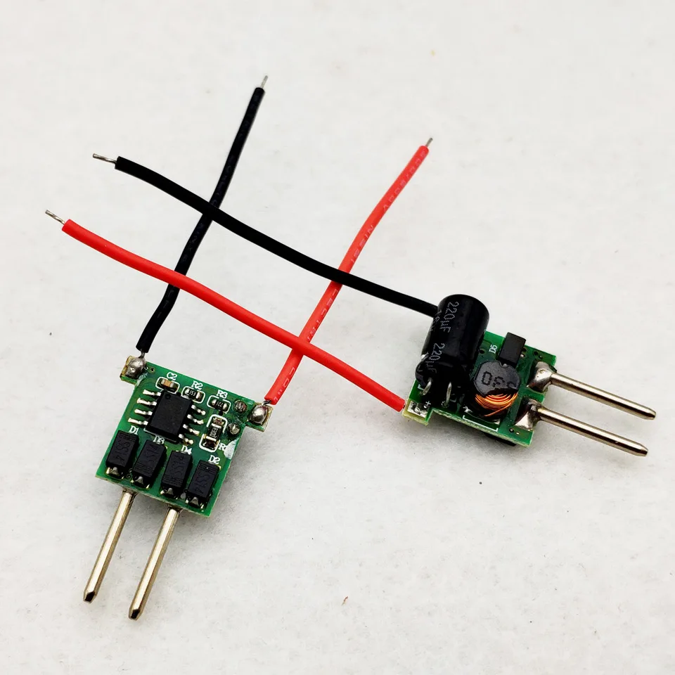 5 шт. 20 шт. 100 шт. светодиодный драйвер MR16 светодиодные осветительные трансформаторы 12 В 24 в 1-3x1 Вт светодиодный блок питания для 1/3 Вт светодиодной лампы
