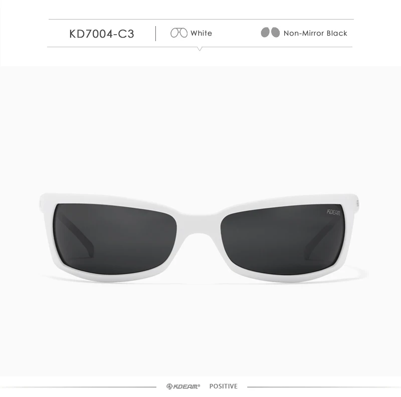 KDEAM Outdoor Sport Brille Polarisierte Sonnenbrille Männer Einzigartig Shaped Gläser Mit Harten Box Minimal Design 2021 – Detail 14