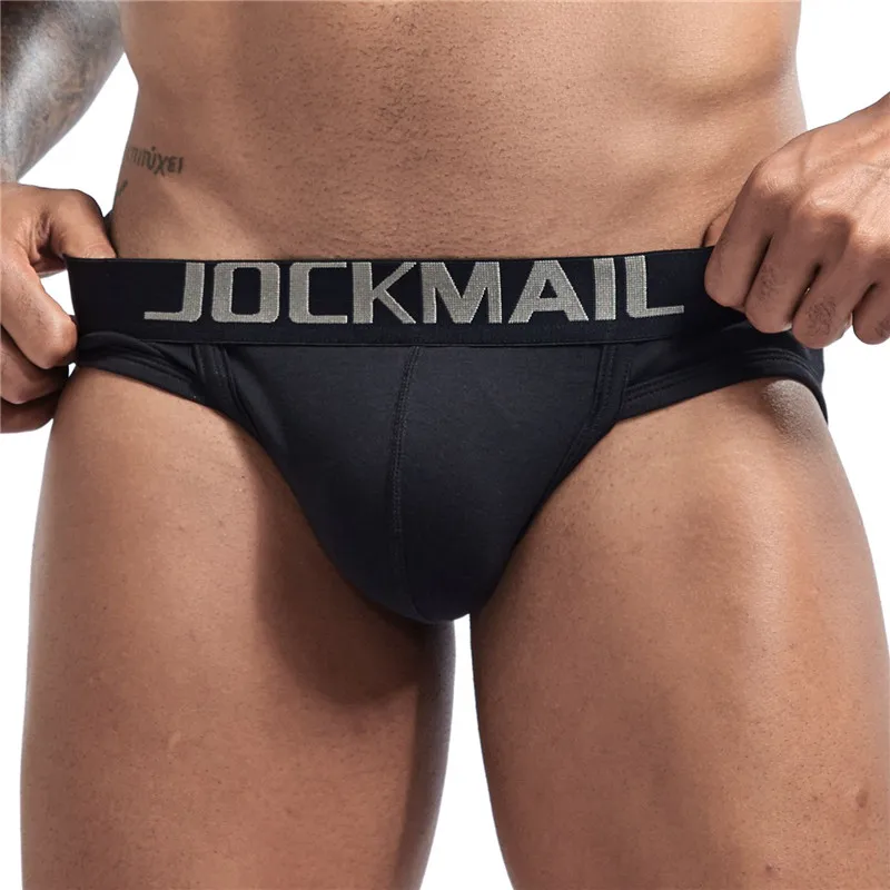 Jockmail Sexy Underwear Men Tanga Hombre Cotton Gay Underwear Bikini Men Briefs Soft Mens Briefs Underwear Shorts Panties