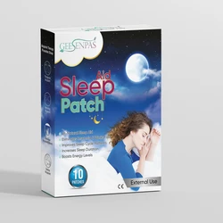 10pcs/Box Insomnia Patch Relieve Headache Stress Anxiety Caused Insomnia Symptoms Chinese Herbal Medical Improve Sleep Plaster