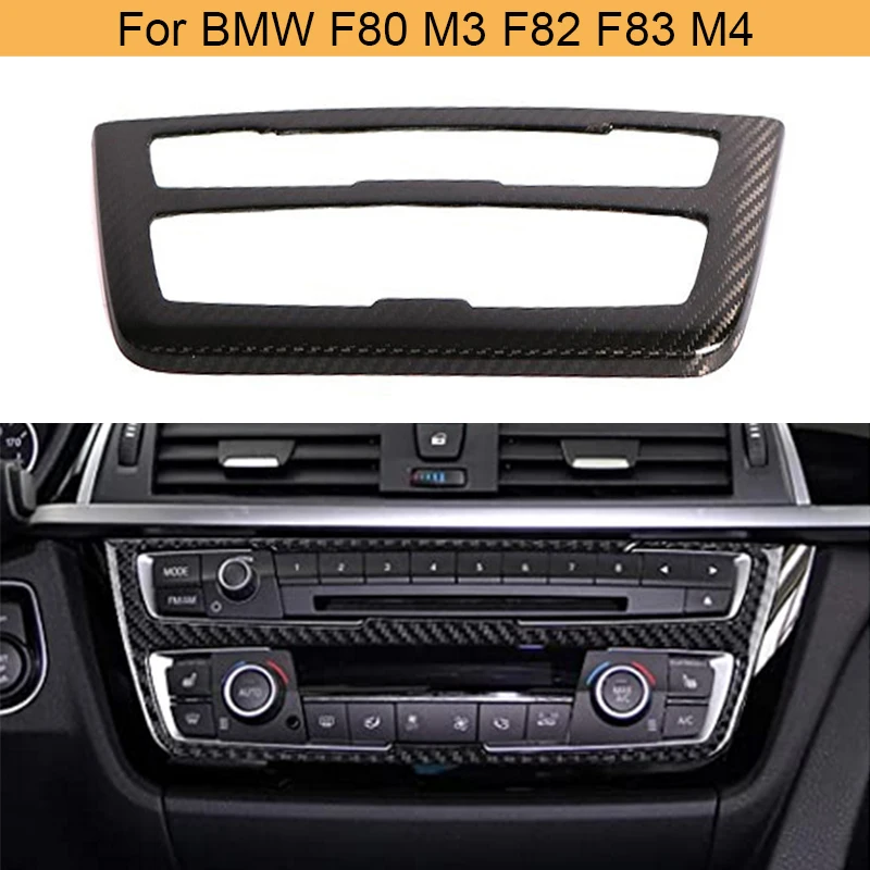 

Car Inner Central Control Trim Decoration For BMW F80 F82 F83 M3 M4 2014-2019 Inner Sticker Trim Cover Carbon Fiber