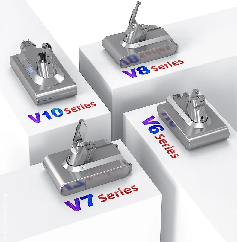 Vacuum Cleaner Battery For Dyson V6 V7 V8 V10 V11 Replace Battery DC58 DC59 DC61 DC62 DC72 DC74 SV11 SV10 SV12 SV14 SV15