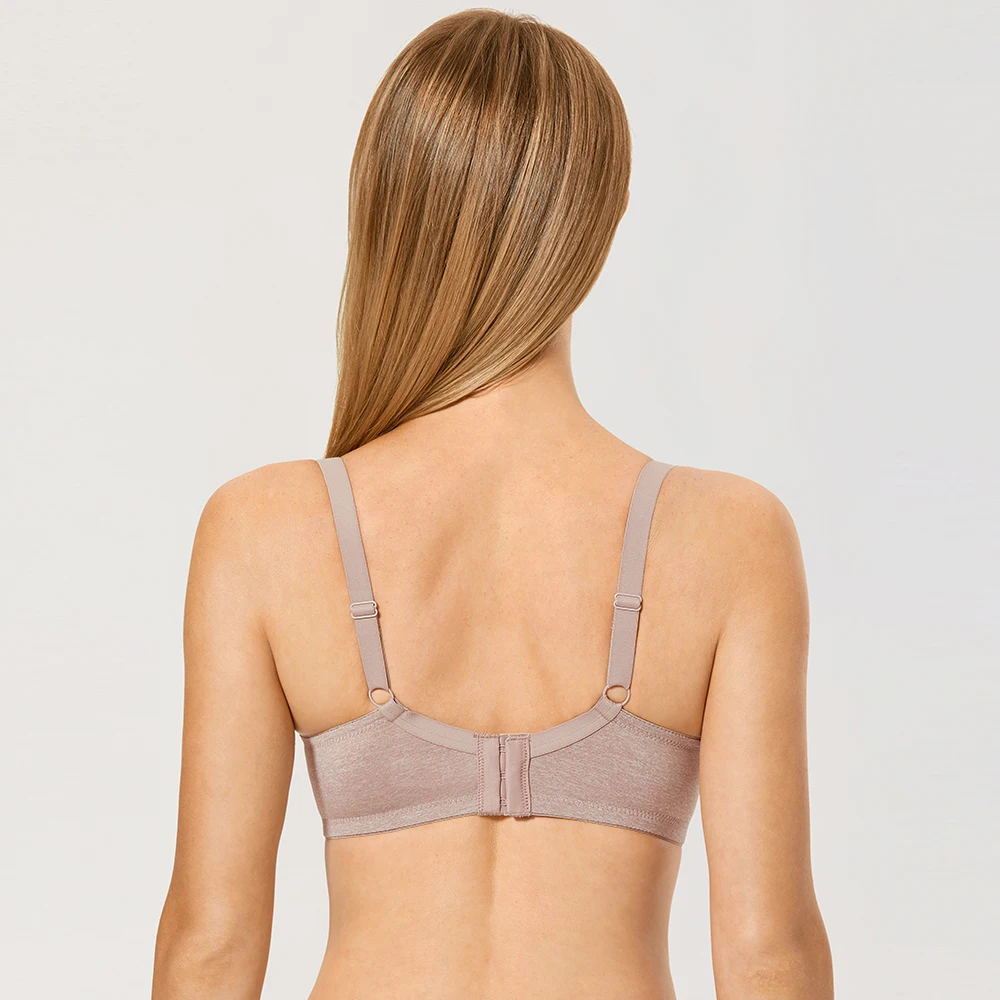 Reggiseno per allattamento premaman taglie forti da donna Gratlin per l'allattamento al seno copertura completa vestiti per gravidanza con ferretto leggermente imbottiti