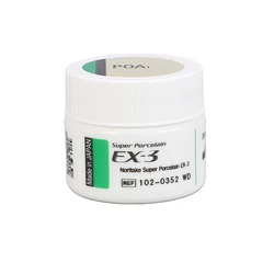 Dental Lab Materials Noritake Super Porcelain Paste Opaque EX-3 6g for Metal Restoration Teeth Whitening