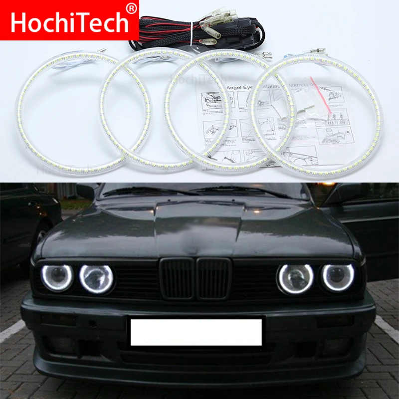 

For BMW E30 E32 E34 Smd Led Angel Eyes kit Excellent Ultra bright illumination DRL Daytime running lights