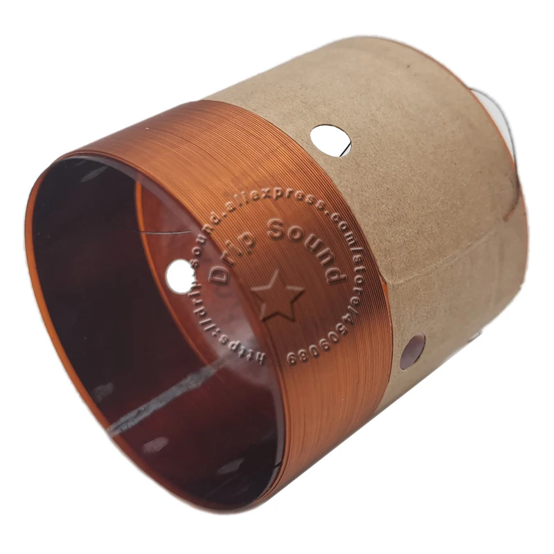 20.4mm-51.5mm 7-8Ohm KSV 4-Layer Round Copper Wire Bass Speaker Voice Coil Woofer Sound Driver Loudspeaker Repair Parts
