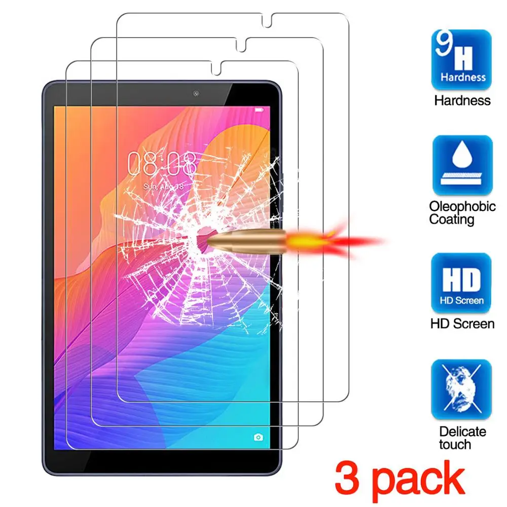 

for Huawei MatePad T8 Screen Protector, Tablet Protective Film Anti-Scratch Tempered Glass for Huawei MatePad T8 (8.0")