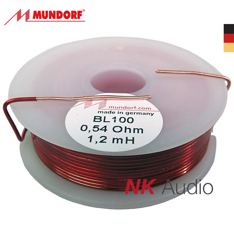 2pcs/lot Mundorf M Coil Air Core · Copper Wire 1mm(18awg) Hollow Frequency Divider Inductor Copper 99.997% purity free shipping