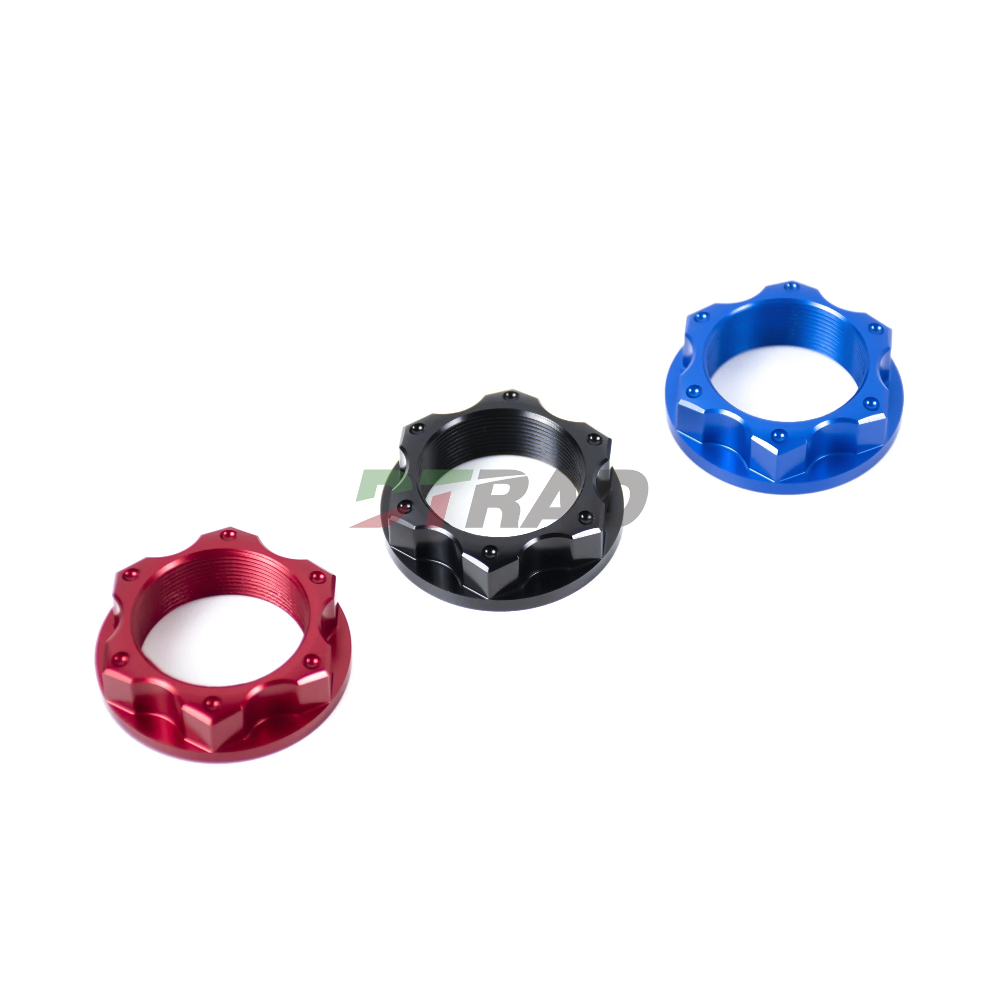 TWM CNC ALUMINUM STEERING STEM NUT M28 1.0  FOR Yamaha R1 R6 YZF-R1 YZF-R6 FZ8N FZ1N FZ800 FZ1000 FZ8 FZ1 Motorcycle Accessories