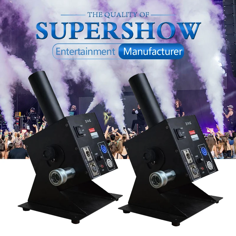 

2Pcs Angle Multi Adjustable Co2 Jet Machine Pro Stage Special Effect Easy Angle Co2 Jet Cannon Cyro Machine Night Club Bar Party