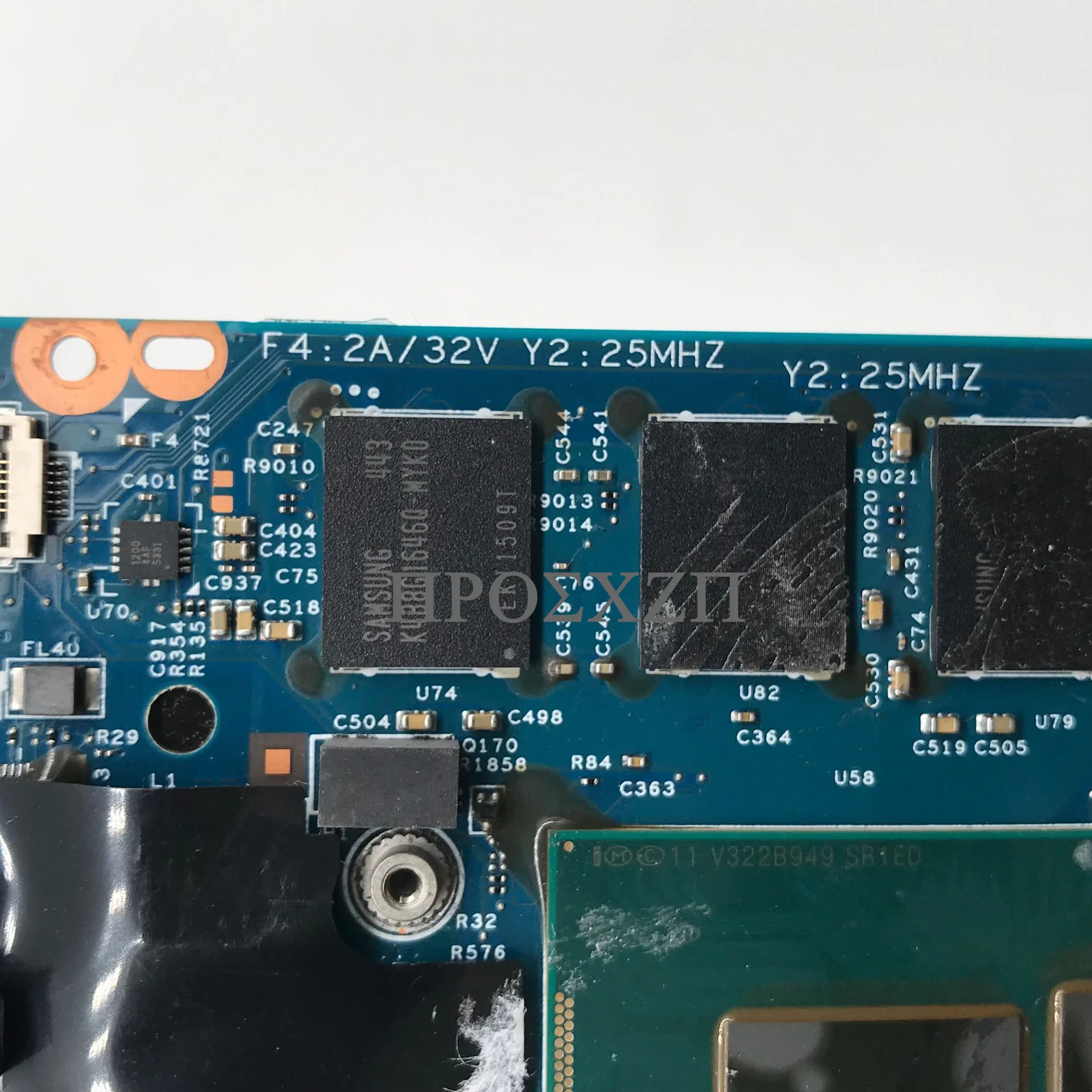 Alta qualidade para x1 x1c placa-mãe do portátil 00hn766 12298-2 48.4ly06.021 mainboard com sr1ed I5-4300U cpu 100% funcionando bem