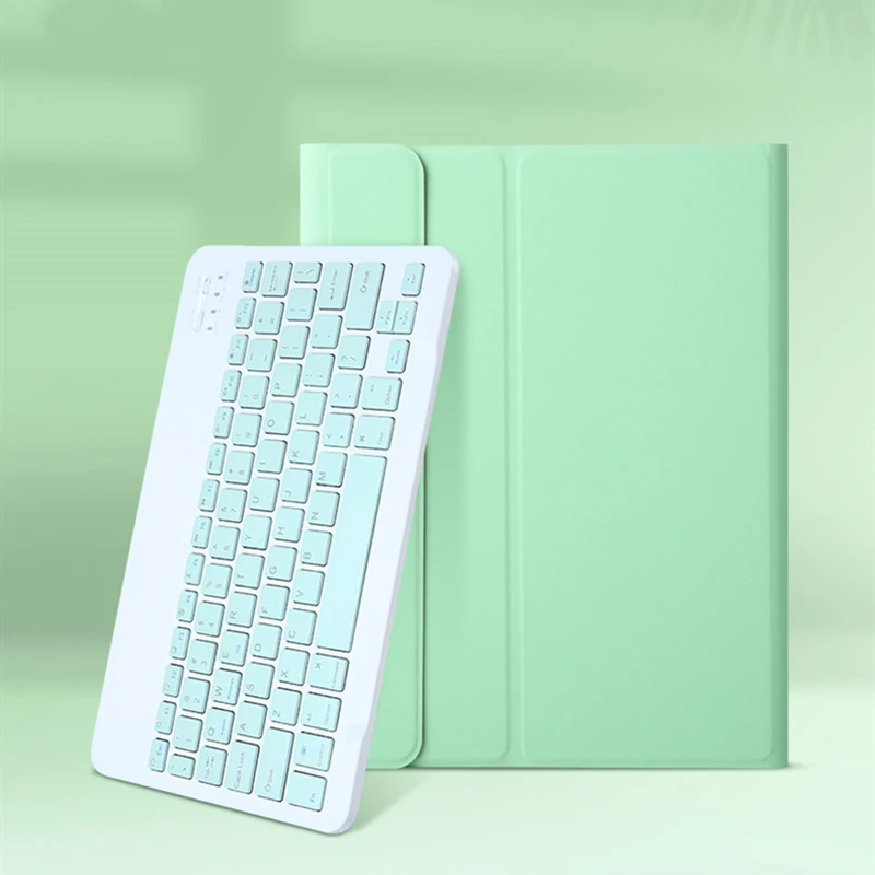 Funda con teclado compatible con Bluetooth SP14, para iPad 9,7 (2017/2018), Air2/Pro 2019, iPad Pro11(2020)/ Air4, iPad Mini6
