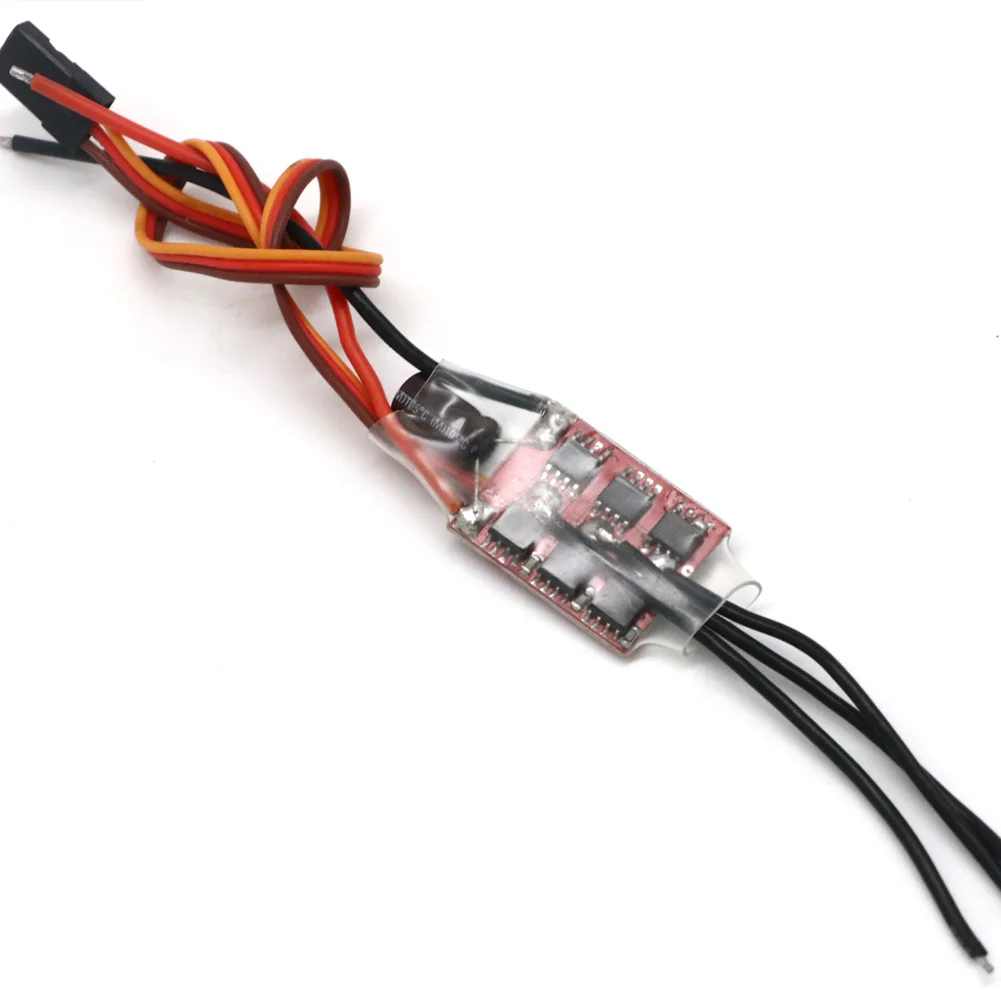 2-3S RC ESC 6A 8A 10A 12A 15A 20A 30A 40A Bürstenloser Elektronischer Geschwindigkeitsregler Mit 5V UBEC Für RC Flugzeug Multicopter Drohne – Detail 18