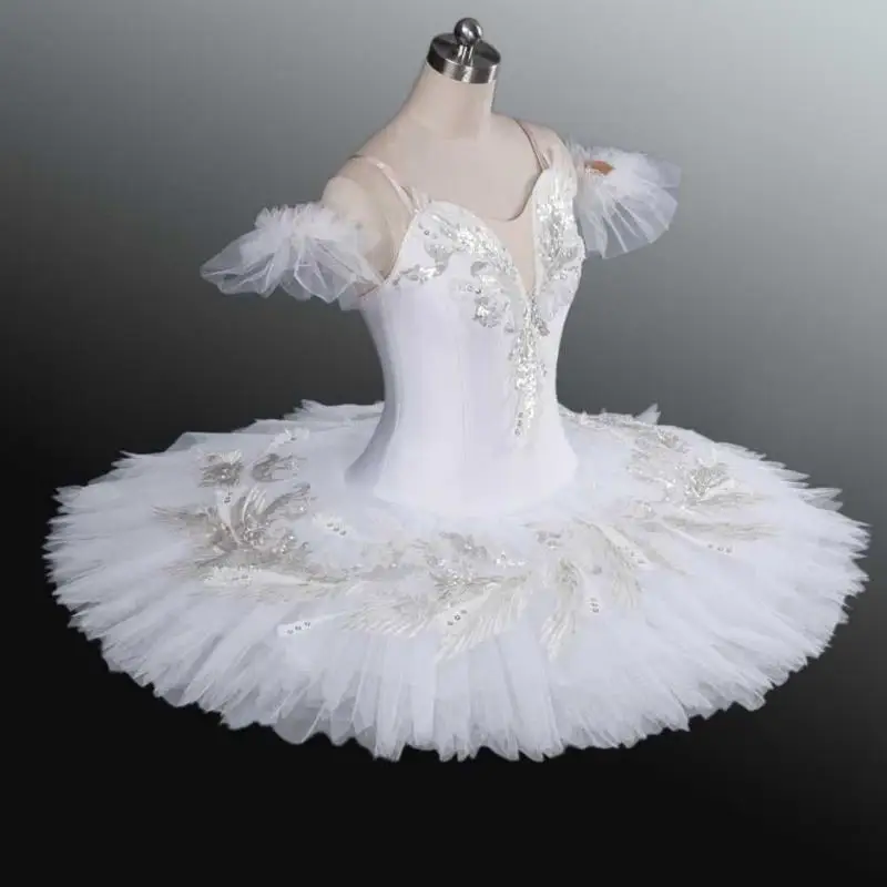 White Swan Lake Professional Ballet Tutu For Child Kids Adult Women Ballerina Party Dance Costumes Ballet Tutu Balett Dress Girl