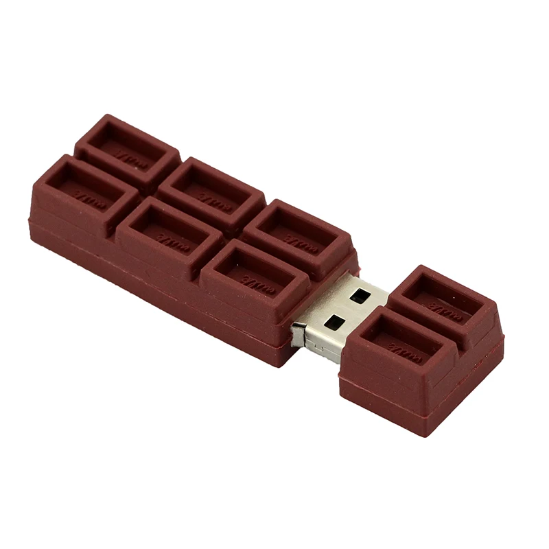 Hot Chocolate USB Flash Drive Pendrive 16GB 64G 32GB 4GB 8GB Flash Memory Pen Drive Stick Mini Memory Stick Storage bel regalo