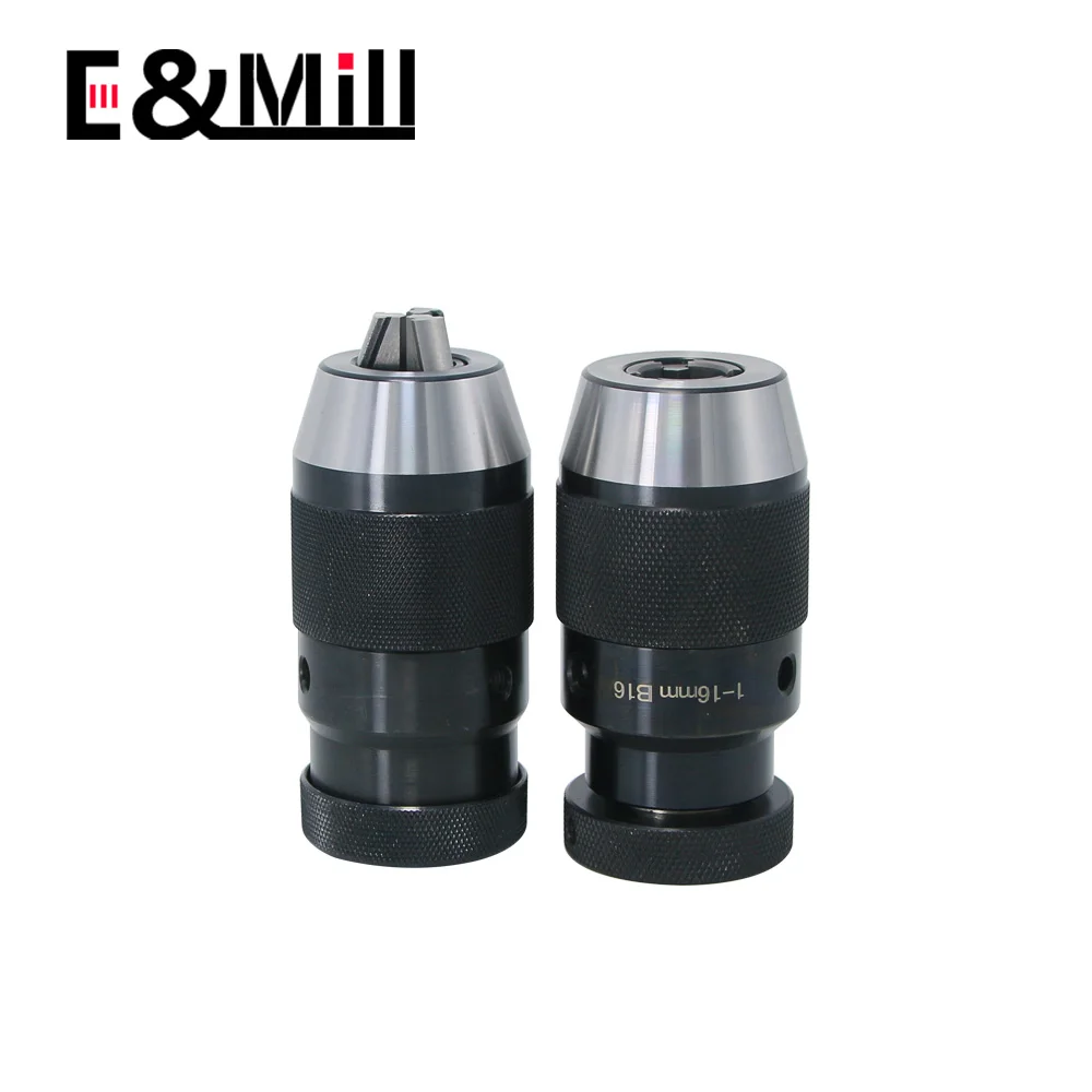 Automatic Self-tightening Drill Chuck B10 B12 B16 B18 B22 C6 8 10 12 16 Morse MT1/MT2/3/4 taper shank connecting rod universal