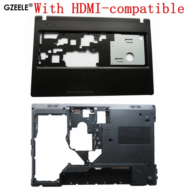 Nowa powłoka dla Lenovo G570 G575 G575GX G575AX dolna pokrywa skrzynki i podpórka pod nadgarstki pokrywa wielkie litery z HDMI kompatybilny