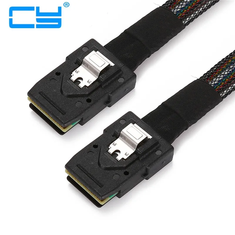 Internal Mini SAS 36Pin SFF-8087 to Mini SAS 36pin SFF-8087 Server Hard Disk Raid Data Cable for Controller Application