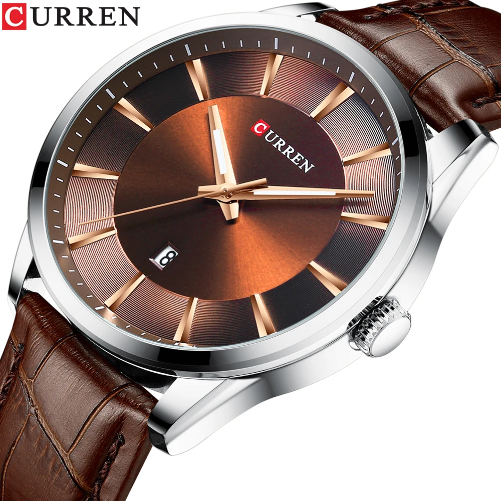 

Brand Mens Watch CURREN Top Fashion Business Luxury Quartz Men Watches Waterproof Sport Men’s Wristwatch Clock Relogio Masculino