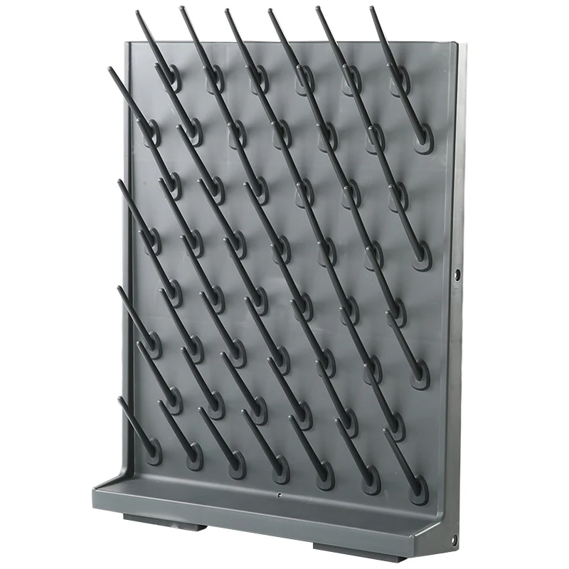 X002 Drying Rack Pegboard Polypropylene Color grey Drip Stand , 700mm * 550 mm * 17.5mm