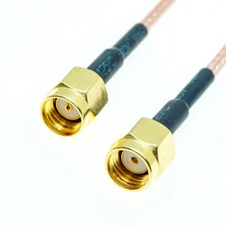 RP-SMA Male to RPSMA Male Plug Coax RF RG316 Cable Lot RF Jumper Pigtail