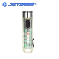 Jetbeam MINI ONE SC Five Colors Multi-purpose EDC Light Type-C USB Portable Ultraviolet Key-chain Torch MINI flashlight