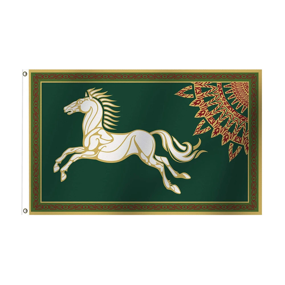 90x150cm The Kingdom of Rohan Flag Riddermark Banner