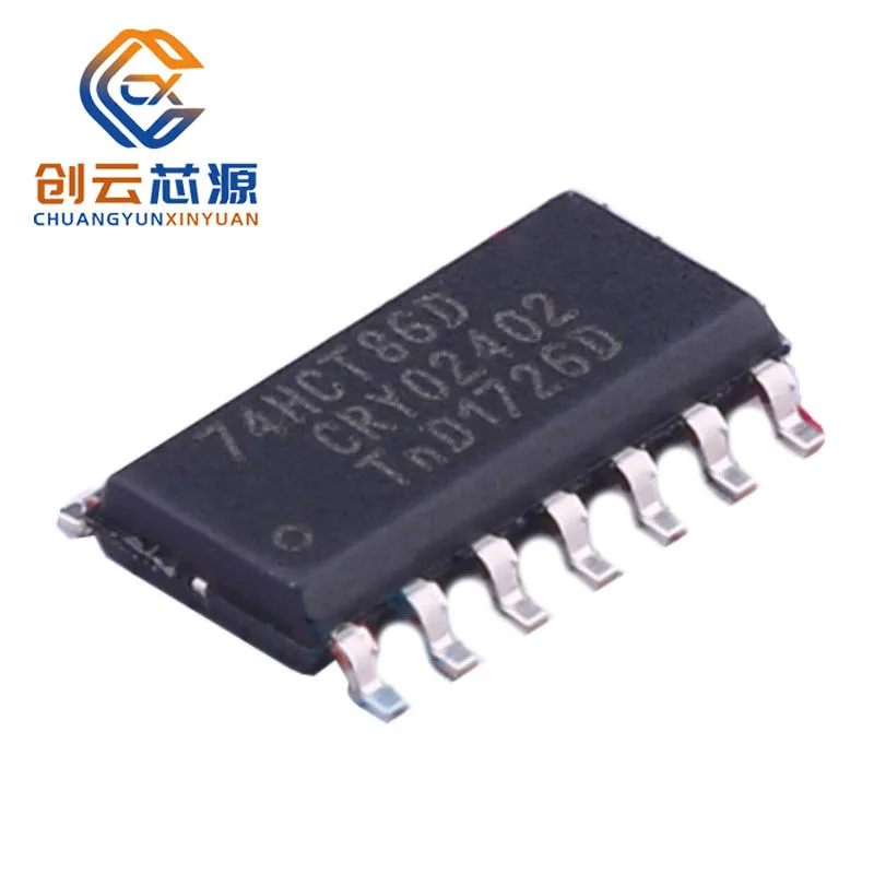 10Pcs/Lot New Original 74HCT86D SOIC-14 74HC 74HCT 74HCT86 Arduino Nano Integrated Circuits