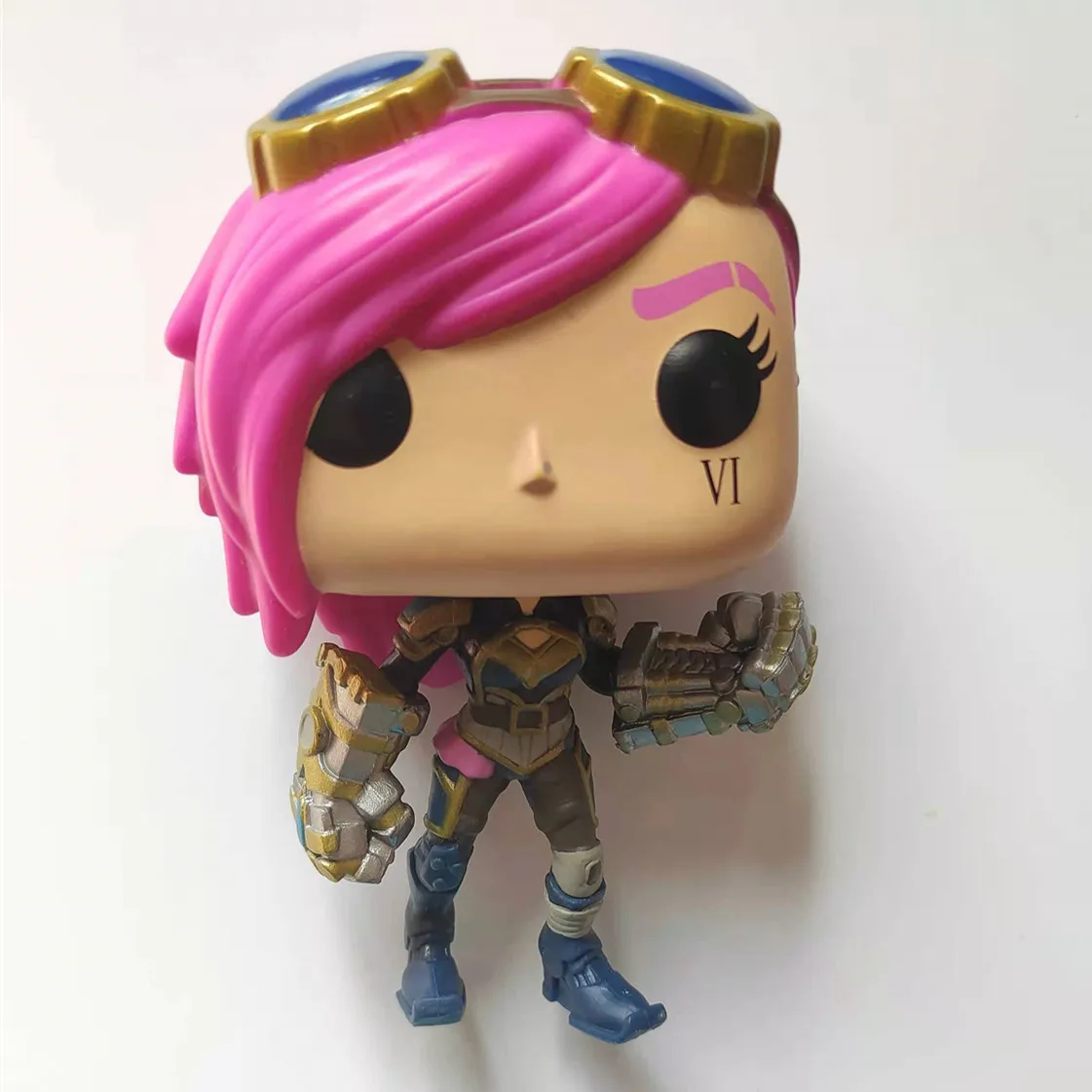 Game character model JINX VI Braum Thresh Lee Sin Action Figure Collection Model toys for Children birthday Gift no box