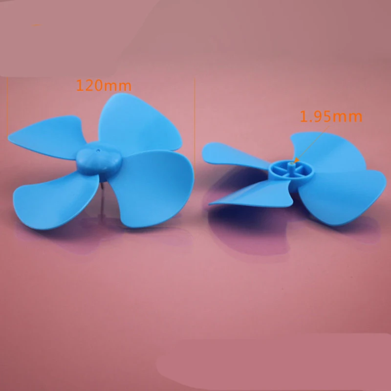 10pcs 120mm plastic propeller leaf for 2mm axle/DIY sand table building model material diy toy parts baby toys for children