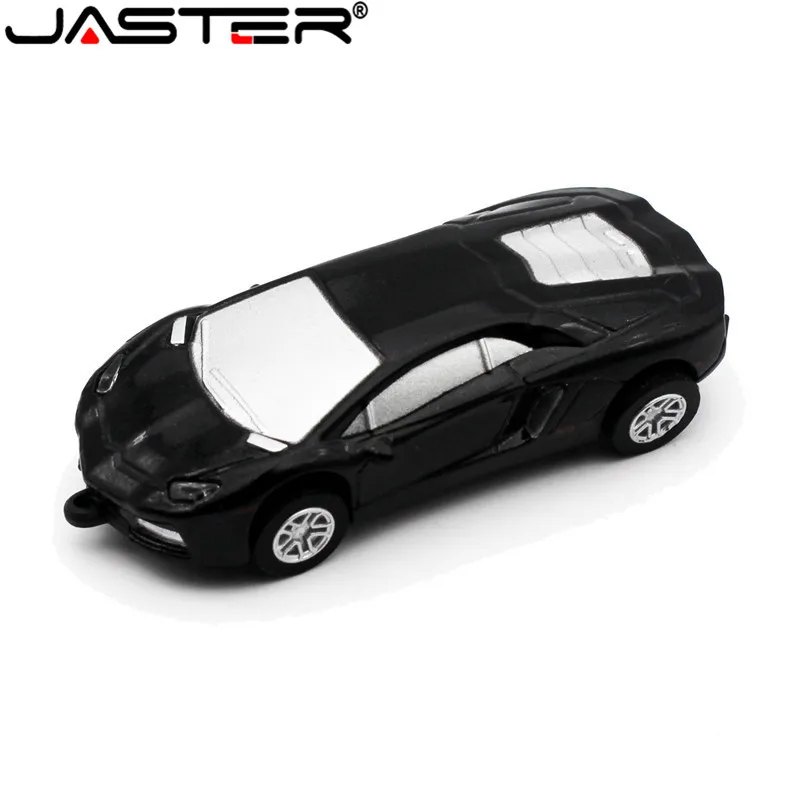 JASTER Metal sports cars usb 2.0 flash drive racing car pendrive 4GB 8GB 16GB 32GB 64GB memory stick U disk Gifts for children