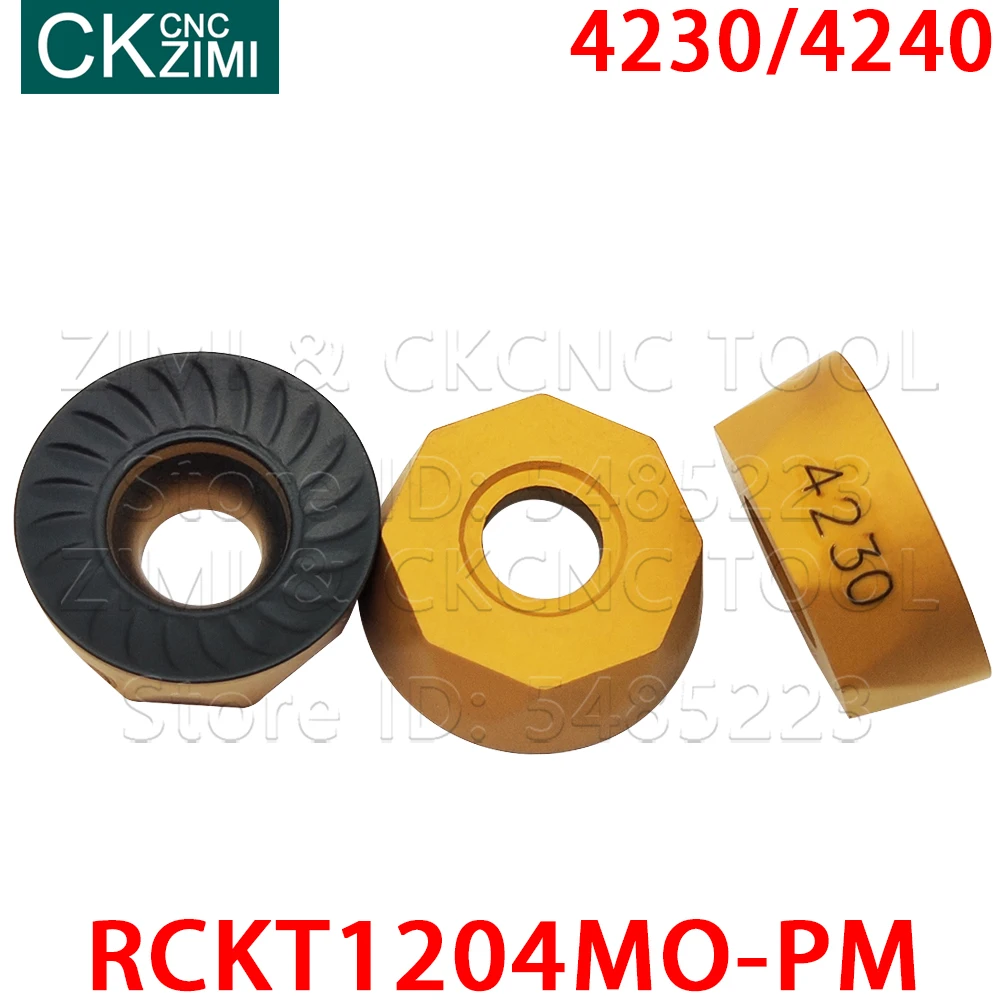 RCKT1204MO-PM 4240 RCKT1204MO-PM 4230เครื่องกลึงแทรกRCKT Indexableโปรไฟล์Millingเครื่องมือเครื่องกัดIndexableเครื่องกัดเครื่องมือ