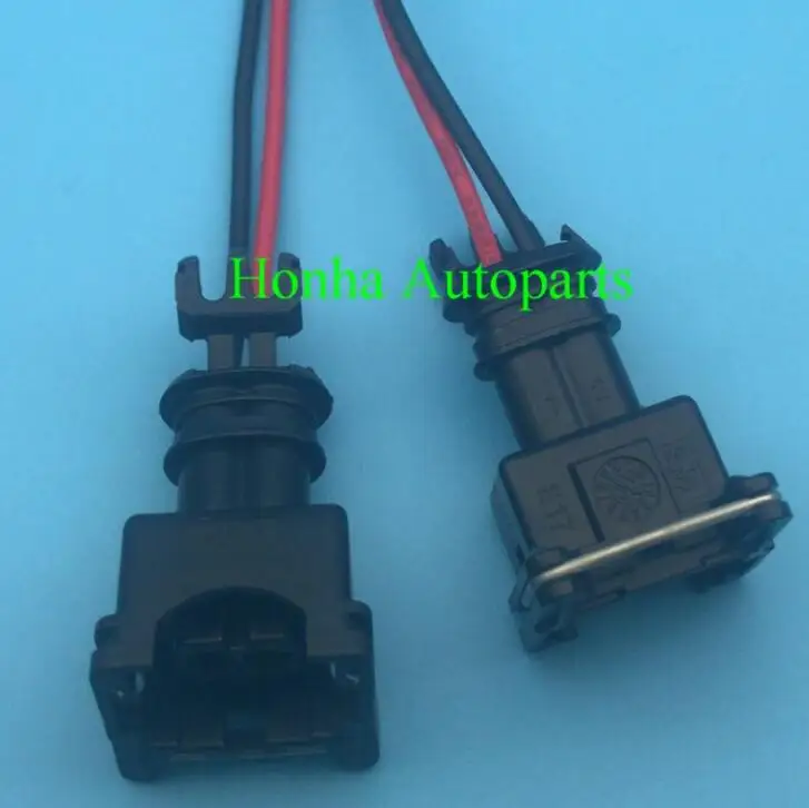 

2Pcs Junior Power Timer JPT 2 way pin EV1 plug kit EV1 Wiring Plugs RC Clips Fit EV1 OBD1 Cut & Splice 6 Pigtail Cut & Splice