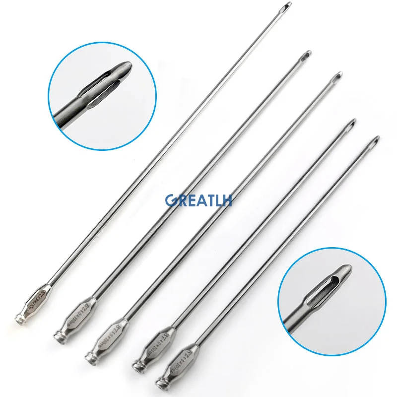 1set Liposuction Tools Basket Liposuction Cannula Fat Transfer Needle Kit Liposuction Beauty Instruments 5pcs/set