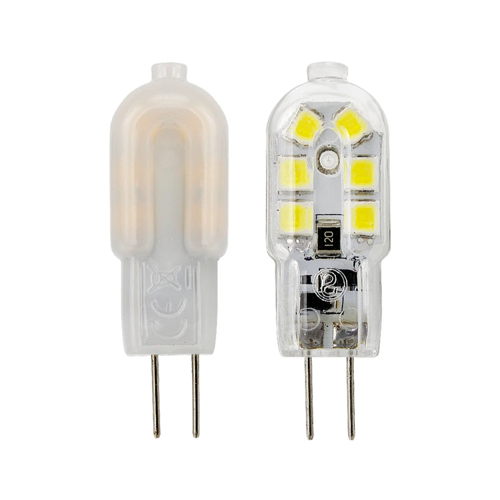 

10pcs/lot Lampada LED G4 Lamp Clear/Milky Cover AC 220V DC 12V 3W SMD2835 LED Bulb G4 mini Ultra Bright Chandelier Lights