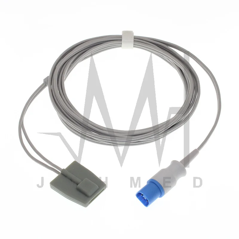 Compatibile con il sensore Spo2 del Monitor paziente Phlips M4 MP20 VM8, cavo per ossimetria per adulti/bambini/neonato/dito/orecchio/animale 3m.