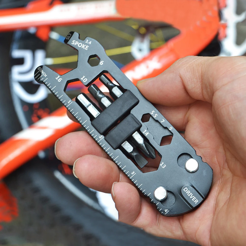 24 In 1 Multi Tool Mini Hex Wrench Portable Pocket Spanner Bicycle Repair Tools Outdoor Multifunctional Allen keys Screwdriver