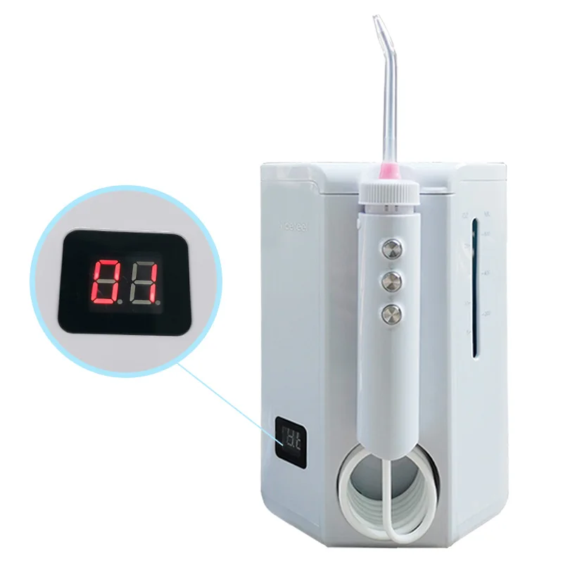 Nicefeel Oral Irrigator 7pcs Tips 600ml Water Flosser Irrigator Dental Hygiene for teeth cleaning Water Pick irrigators Flossing