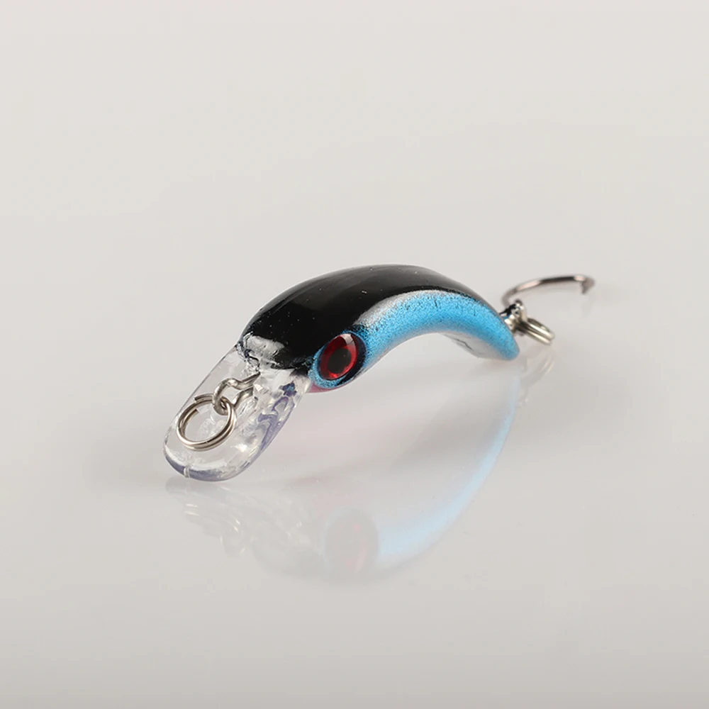 1pcs New Fishing Lure 1.3g 40mm Trout Mini Crankbait Wobblers Fishing Tackle Freshwater Minnow Crank Artificial Hard Bait Bass view 4