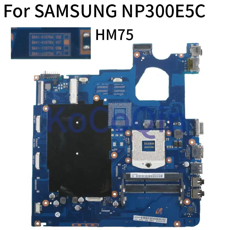 

Материнская плата для ноутбука SAMSUNG NP300E NP300E5C HM75