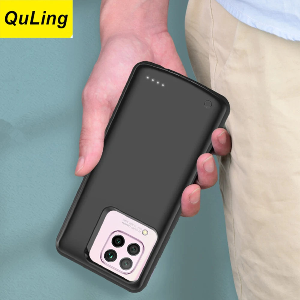 

QuLing 6800 Mah For Huawei Nova 6 Battery Case Nova 6 SE Battery Charger Bank Power Case For Huawei Nova 6SE Battery Case