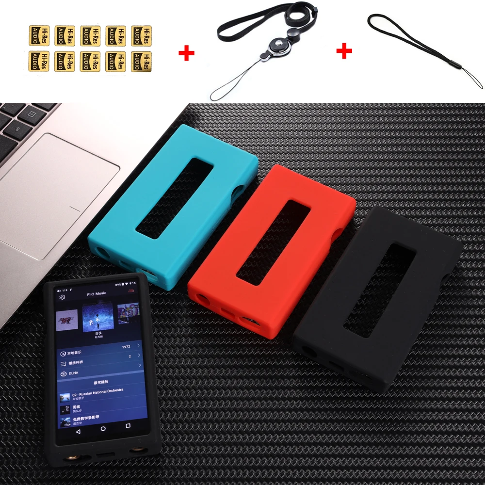 Soft silicone protective case for Fiio M11 / M11 pro MP3 music player, accessories