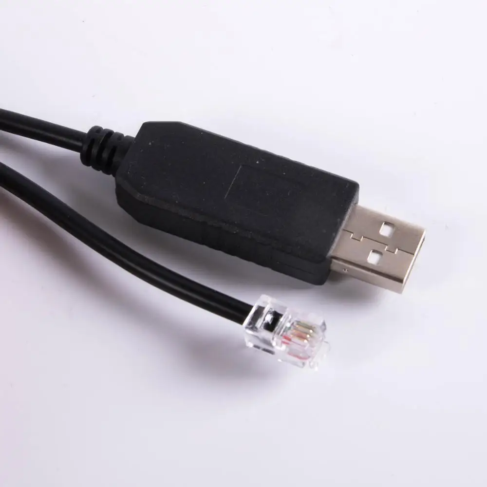 Ioptron Telescope Control Cable USB RS232 RJ9 for Equatorial Upgrade PC Asiair Cable Coding Line IEQ30 Pro iEQ45 Pro ZEQ25