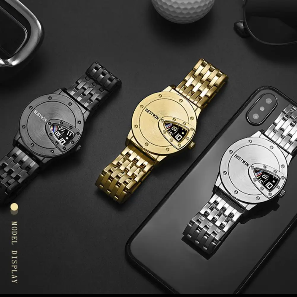 Jewelry Accessories Lightweight Waterproof Male Wrist Watch for Dating