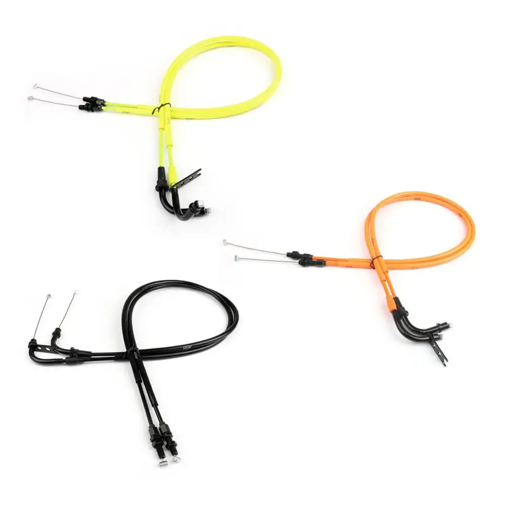 Artudatech Throttle Cable Push/Pull Wire Line Gas For Suzuki GSXR GSX-R 600 2006 2007 2008 2009 Motorcycle Accessories Parts