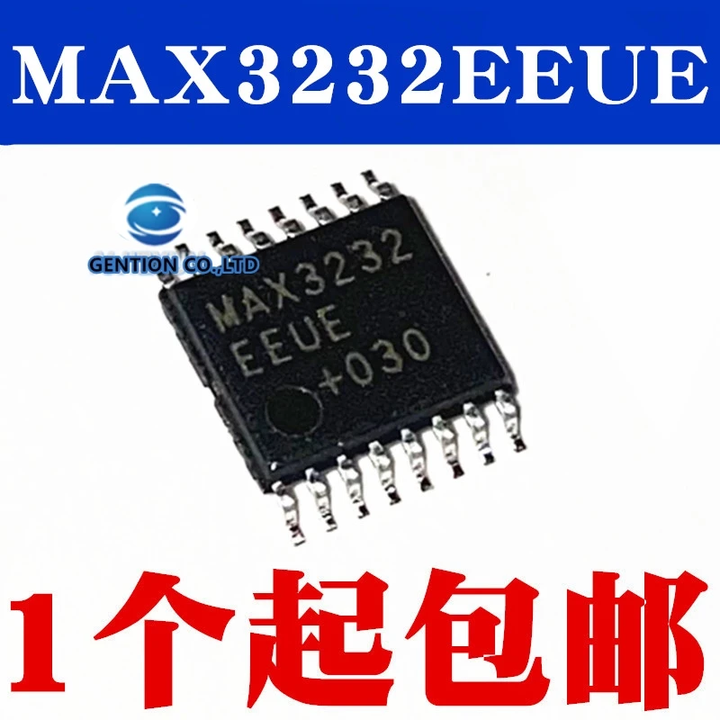 

5PCS MAX3232EEUE MAX3232 TSSOP-16 RS-232 interface to send and receive in stock 100% new and original